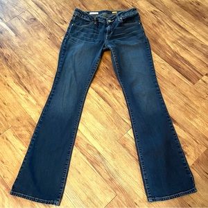 Anthropologie Pilcro Jeans Womens Size 29 Low Rise Boot Cut Med Wash Y2K (29x32)